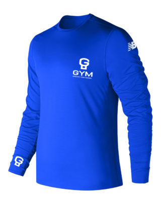 T-shirt à manches longues pour hommes royal