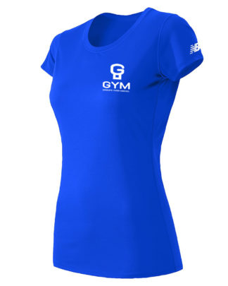 T-shirt à manches courtes pour femmes royal